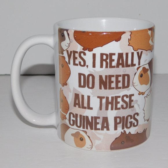Yes I Really do Need all These Guinea Pigs Coffee Mug - Picture 1 of 7